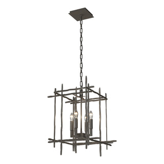 Buy dark-smoke Tura Chandelier by Hubbardton Forge
