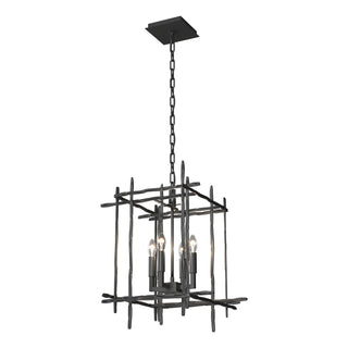 Buy black Tura Chandelier by Hubbardton Forge