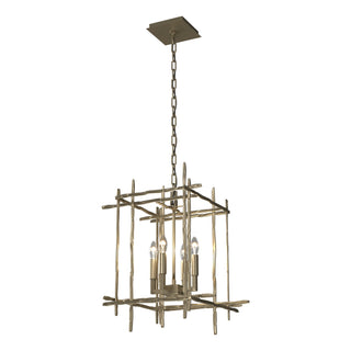 Buy soft-gold Tura Chandelier by Hubbardton Forge