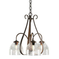 Sweeping Taper Chandelier by Hubbardton Forge