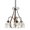 Sweeping Taper Chandelier by Hubbardton Forge