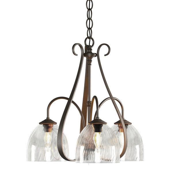 Sweeping Taper Chandelier by Hubbardton Forge