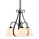 Sweeping Taper Chandelier by Hubbardton Forge