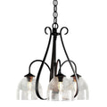 Sweeping Taper Chandelier by Hubbardton Forge