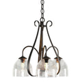 Sweeping Taper Chandelier by Hubbardton Forge