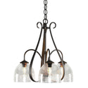 Sweeping Taper Chandelier by Hubbardton Forge