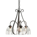 Sweeping Taper Chandelier by Hubbardton Forge