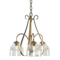 Sweeping Taper Chandelier by Hubbardton Forge
