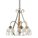 Sweeping Taper Chandelier by Hubbardton Forge