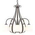 Sweeping Taper Chandelier by Hubbardton Forge