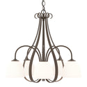 Sweeping Taper Chandelier by Hubbardton Forge