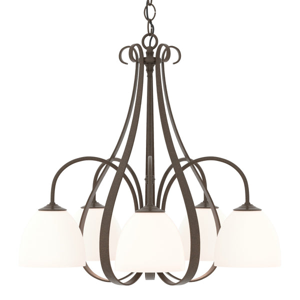 Sweeping Taper Chandelier by Hubbardton Forge