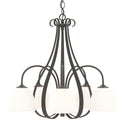 Sweeping Taper Chandelier by Hubbardton Forge