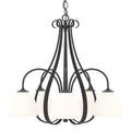 Sweeping Taper Chandelier by Hubbardton Forge