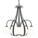 Sweeping Taper Chandelier by Hubbardton Forge
