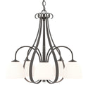 Sweeping Taper Chandelier by Hubbardton Forge