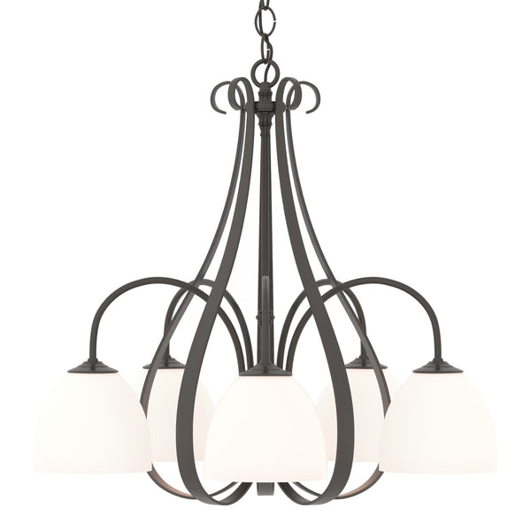 Sweeping Taper Chandelier by Hubbardton Forge