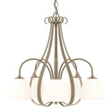 Sweeping Taper Chandelier by Hubbardton Forge