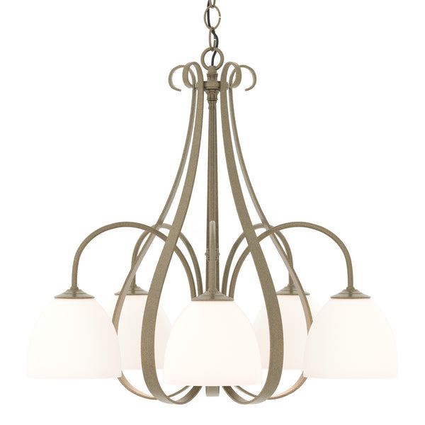 Sweeping Taper Chandelier by Hubbardton Forge