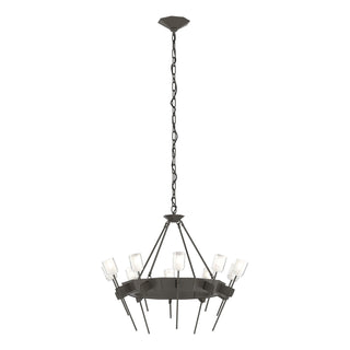 Buy dark-smoke Echo Chandelier by Hubbardton Forge