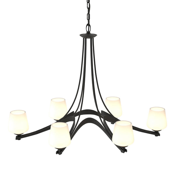 Ribbon Chandelier by Hubbardton Forge