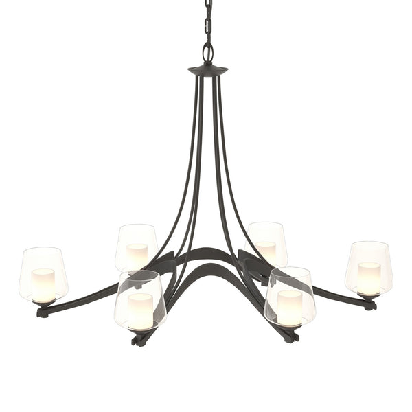 Ribbon Chandelier by Hubbardton Forge