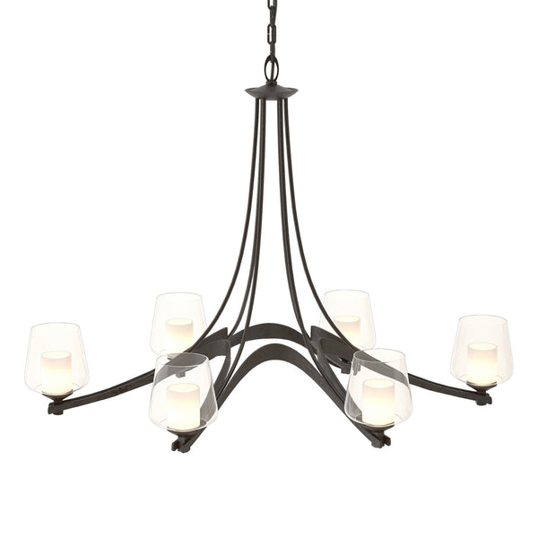 Ribbon Chandelier by Hubbardton Forge