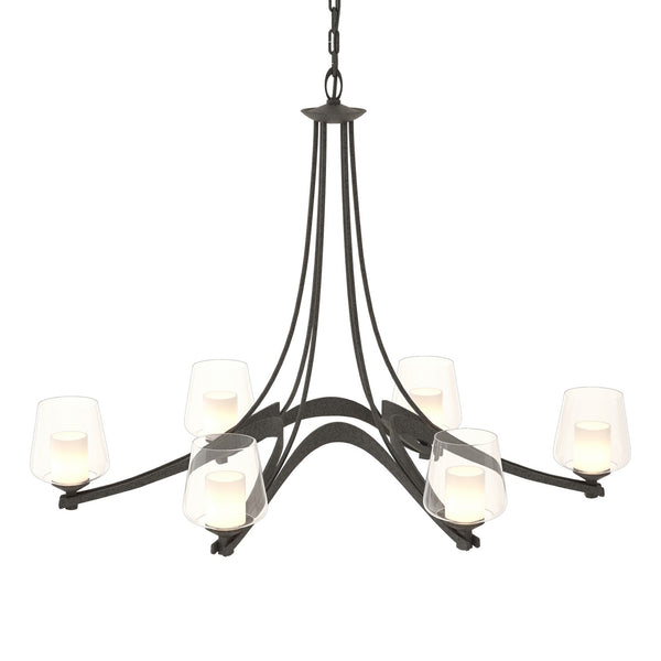 Ribbon Chandelier by Hubbardton Forge