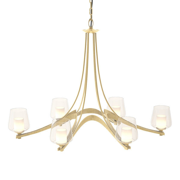 Ribbon Chandelier by Hubbardton Forge