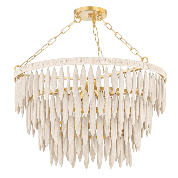 Tiffany Outdoor (Damp) Chandelier by Mitzi