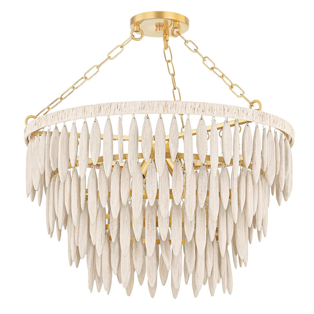 Tiffany Outdoor (Damp) Chandelier by Mitzi