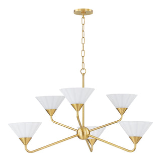 Kelsey Outdoor (Damp) Chandelier by Mitzi