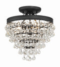 Calypso Outdoor (Damp) Semi Flush Mount Light by Crystorama