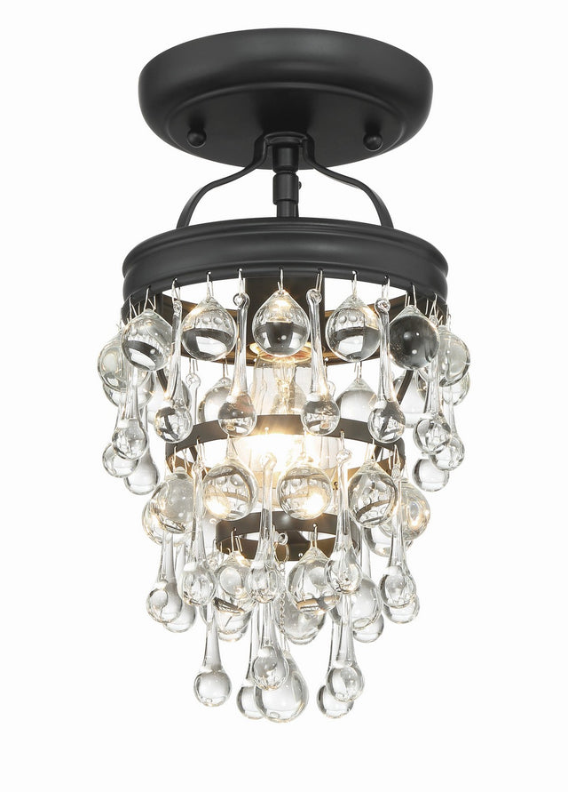 Calypso Outdoor (Damp) Semi-Flush Mount Ceiling Light by Crystorama