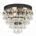 Calypso Outdoor (Damp) Flush Mount Light by Crystorama