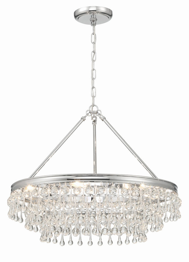 Calypso Outdoor (Damp) Chandelier by Crystorama
