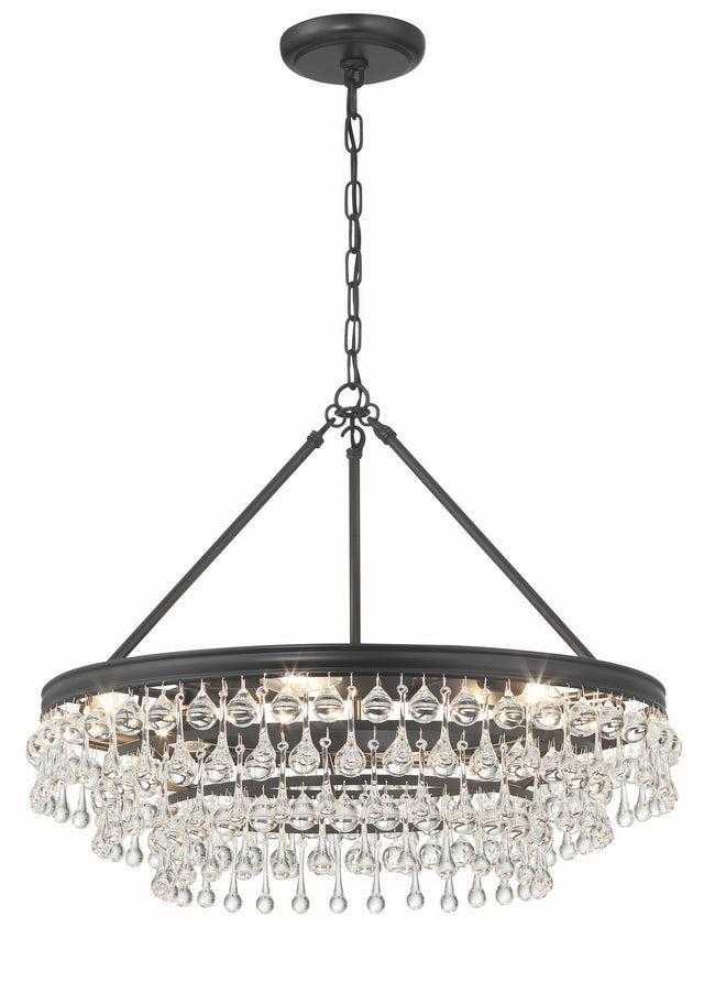 Calypso Outdoor (Damp) Chandelier by Crystorama
