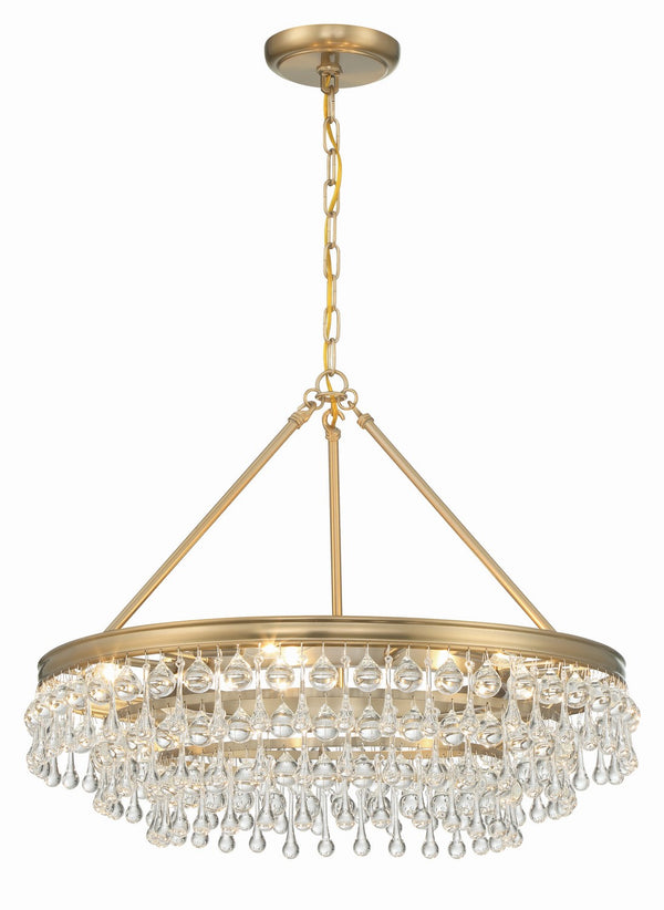 Calypso Outdoor (Damp) Chandelier by Crystorama