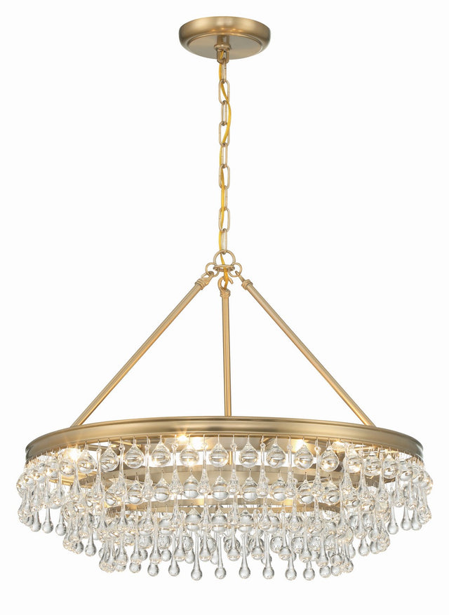 Calypso Outdoor (Damp) Chandelier by Crystorama