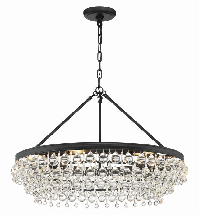 Calypso Outdoor (Damp) Chandelier by Crystorama