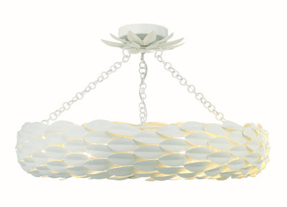 Broche Semi-Flush Mount Ceiling Light by Crystorama