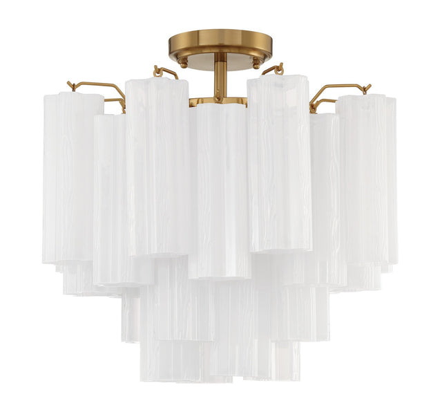 Addis Semi Flush Mount Light by Crystorama