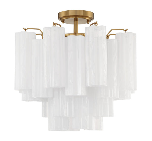 Addis Semi-Flush Mount Ceiling Light by Crystorama