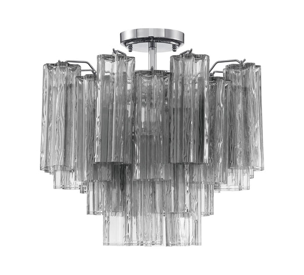 Addis Semi Flush Mount Light by Crystorama