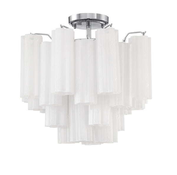 Addis Semi Flush Mount Light by Crystorama