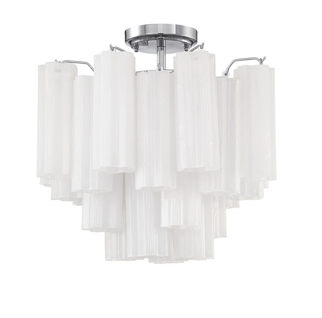 Addis Semi Flush Mount Light by Crystorama