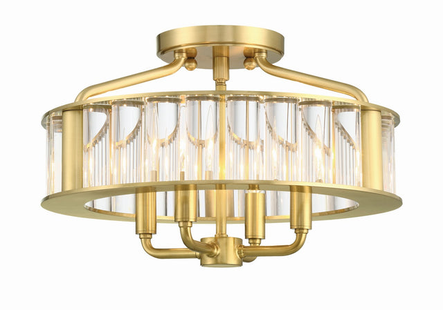 Farris Semi-Flush Mount Ceiling Light by Crystorama