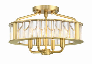 Farris Semi Flush Mount Light by Crystorama