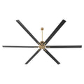 Zeus Outdoor (Damp) Ceiling Fan by Quorum