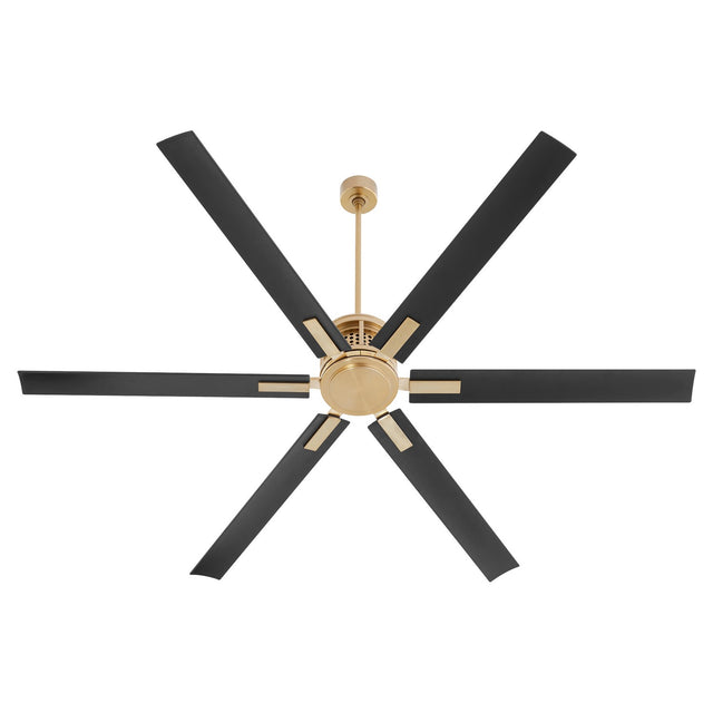 Zeus Outdoor (Damp) Ceiling Fan by Quorum
